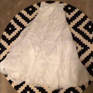 Wedding dress slip